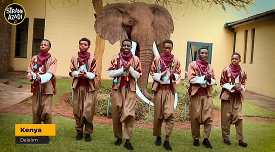 Bu Sevdalar Boşuna Le Bu Sevdalar Boşuna: Kenyalı Gençlerden Muhteşem 'Diyarbakır Yoluna' Performansı