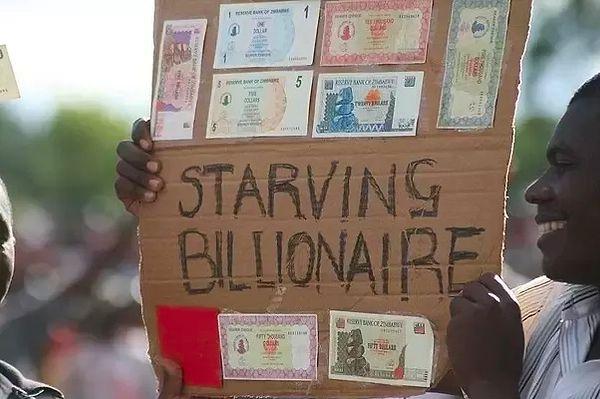 Zimbabwe enflasyonu halkı aç bıraktı.
