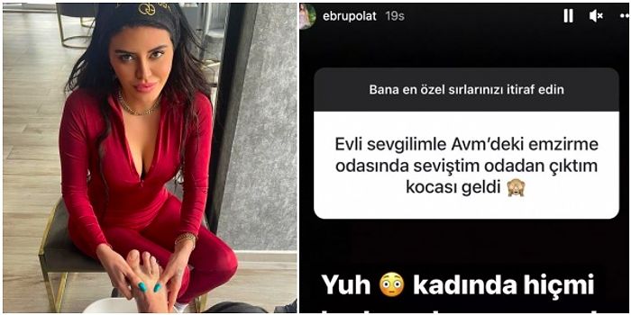 Ebru Polat'ın "Bana Özel Sırlarınızı İtiraf Edin" İsteğine Gelen AVM'de Sevişme İtirafı Şarkıcıyı Şoka Soktu