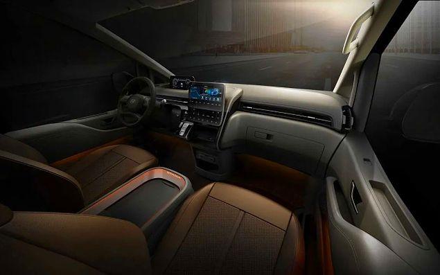 Hyundai Staria, iç tasarımıyla da sürücüleri etkileyecek.