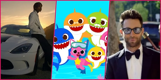 Milyonlardan Milyarlara Uçtular: Fazla Dinlenmeye Sahip Olan Dünyanın En Çok Dinlenen 15 Şarkısı