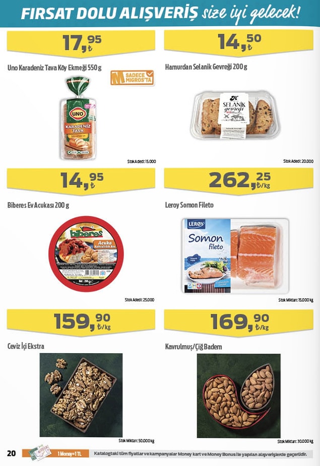 Leroy Somon Fileto 262,25 TL.
