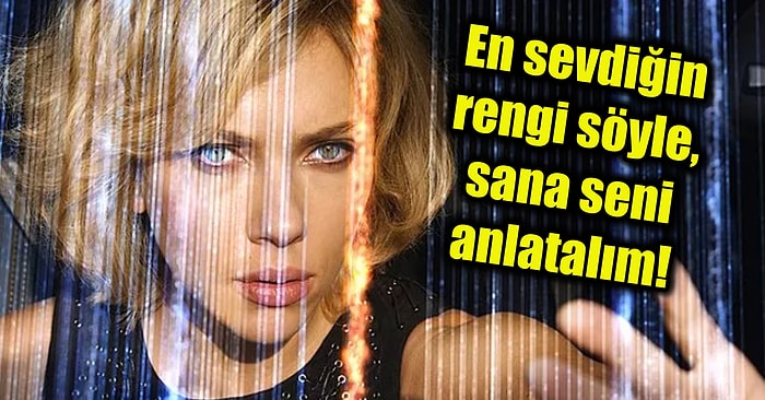 Bize En Sevdiğin Rengi Söyle, Kişilik Analizini Yapalım!