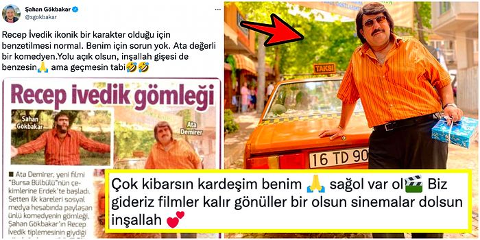 Ata Demirer'in Yeni Karakteri, Şahan Gökbakar'ın İvedik'ine Benzetilince Aralarında Komik Bir Diyalog Yaşandı