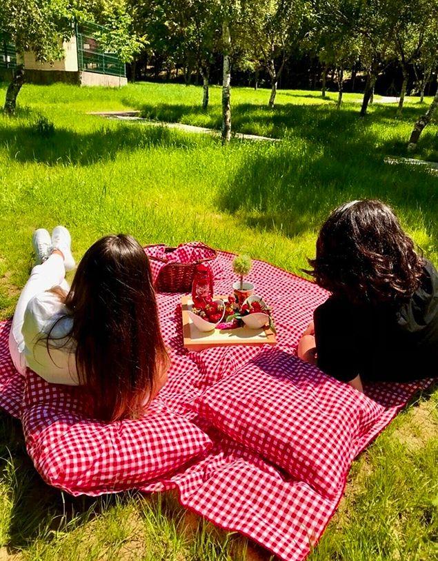 15. Doğada vakit geçirmek isteyenler için piknik örtüsü...