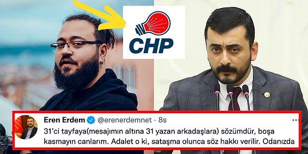 İmamoğlu Karşısında AKP'ye Oy Vereceğini Söyleyen Jahrein ve CHP'li Eren Erdem Twitter'da Birbirine Girdi!