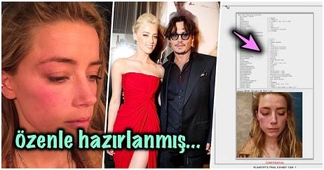 Kandırıldık! Amber Heard'ün Mahkemeye Sunduğu Yüzünde Morluklar Olan Fotoğrafının Gerçek Olmadığı Ortaya Çıktı