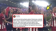 Sivassporlu Futbolcular Kupayı Kaldırmaya Çalışırken Kadraja Girmeye Çalışan 'Kravatlılar' Tepkilerin Odağında