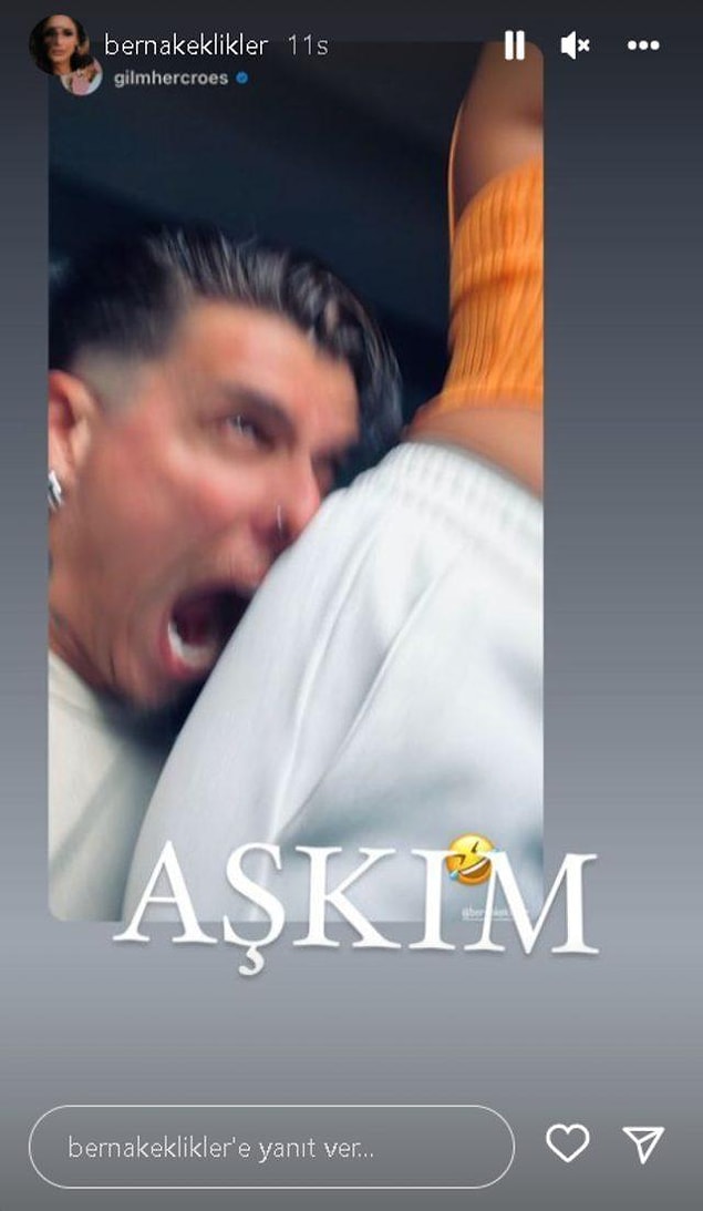 Dans sırasında sevgilisinin tepkileri de evlere şenlikti...