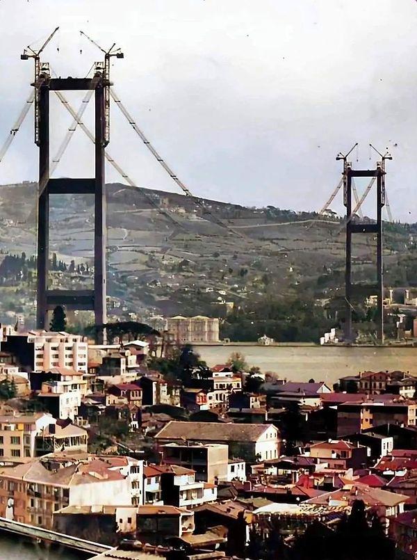 7. Boğaziçi Köprüsü, İstanbul, 1973.