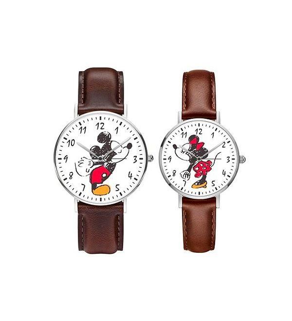 8. Mickey Mouse aşkından vazgeeçemeyenler için Mickey'li sevgili saati...