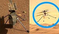 NASA, Mars Helikopteri Ingenuity'nin Uçuş Rekoru Kırdığı Videoyu Paylaştı