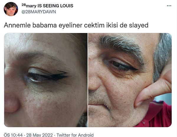 4. Bu eyeliner olayını bir ben beceremiyorum...