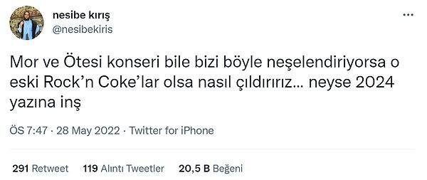 12. Her gün bir konserin yasaklandığı Türkiye'de umut etmekten başka neyimiz var ki?