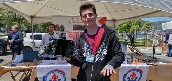 Liseli Muhammet Kısa Bir Süre İçersinde İnsansız Kara Aracı Üretti!