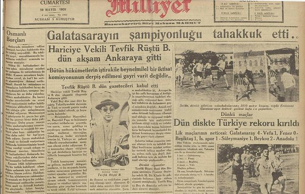 Bugünün eski gazetesi: 30 Mayıs 1931