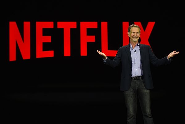 Netflix CEO'su Reed Hastings listenin üst sıralarında yer alıyor.