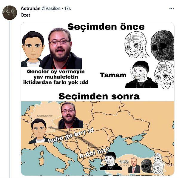 Şimdi de Jahrein'in bir kullanıcıyla girdiği küfürlü diyalog Twitter'da bomba etkisi yarattı. @Vasilixs isimli kullanıcının paylaştığı bu görsel, Jahrein'i fazlasıyla sinirlendirdi.
