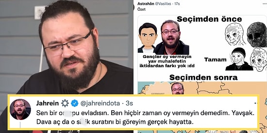 Ekrem İmamoğlu'nu ve İBB'yi Hedef Gösteren Jahrein'in Bir Kullanıcıya Küfürler Savurduğu Diyalogu Gündemde