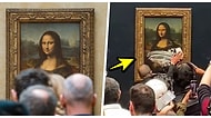 Kadın Kılığına Girerek Tekerlekli Sandalye ile Louvre Müzesine Giden Kişi 'Mona Lisa' Tablosuna Pasta Fırlattı