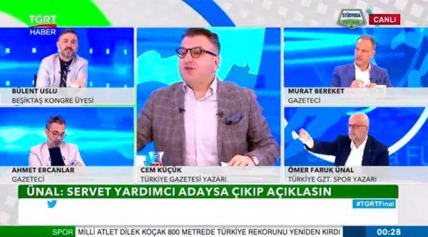 Küçük, "Bütün takımlara vergi indirimi yapılıyor. Siyaset isterse Beşiktaş’ı bir günde bitirir; bir telefon işi bitirir, Beşiktaş kalmaz ortada” dedi.