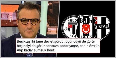 Cem Küçük'ün "Siyaset İsterse Beşiktaş'ı Bitirir" Açıklamasına Yanıt Gecikmedi: "Gazeteci, Yazar Müsveddesi!"