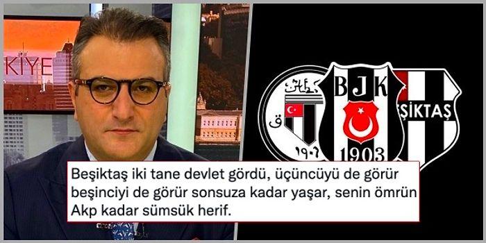 Cem Küçük'ün "Siyaset İsterse Beşiktaş'ı Bitirir" Açıklamasına Yanıt Gecikmedi: "Gazeteci, Yazar Müsveddesi!"