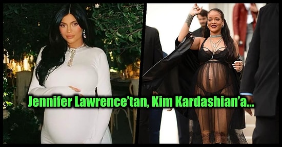 Hamilelik Pozlarıyla Adeta Bir Yıldız Edasıyla Parlayıp Etrafına Işık Saçan Dünyaca Ünlü İsimler