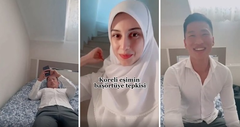 Başörtüsü Takan Kadın, Koreli Eşinin Tepkisini Kaydetti