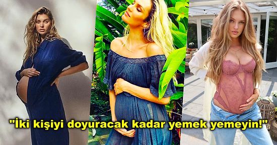 Victoria's Secret Modelleri Gibi Bir Hamilelik Geçirmek İstiyorsanız Vücudunuzu Formda Tutmanın 6 Yolu