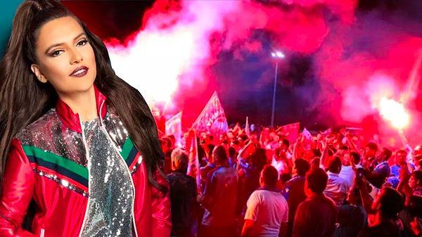 Trabzonspor'un şampiyonluk kutlamasında kullanılan Demet Akalın şarkısı ikili arasında yaşanan kavganın fitilini tekrar ateşledi.
