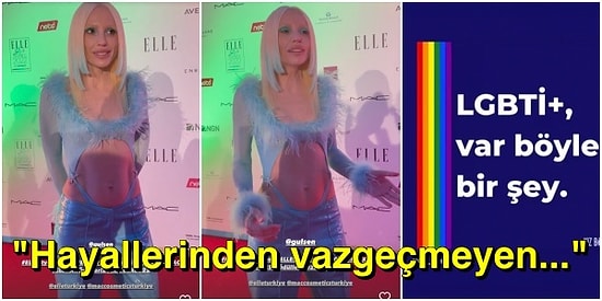 Elle Style Awards'da Yılın Stil İkonu Ödülünü Alan Gülşen Ödülünü LGBTİQ+ Üyelerine Armağan Etti