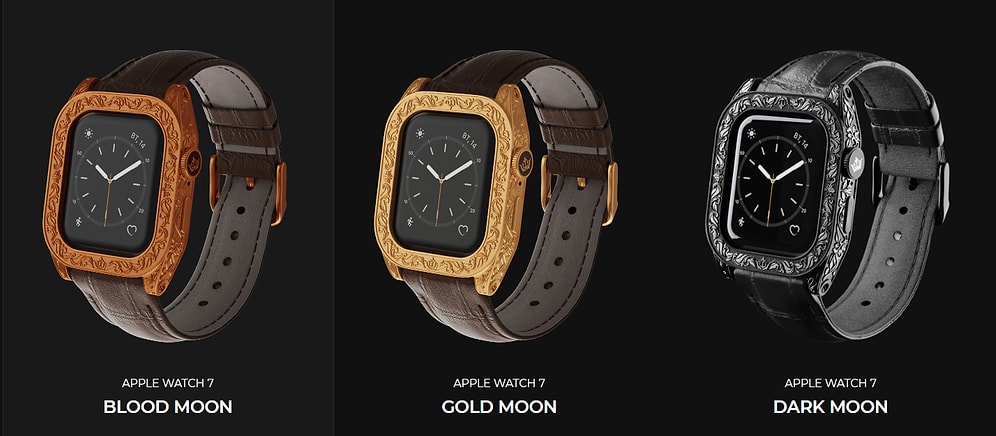 Dudak Uçuklatan Fiyatıyla Altın Kaplamalı Apple Watch Series 7 Tanıtıldı