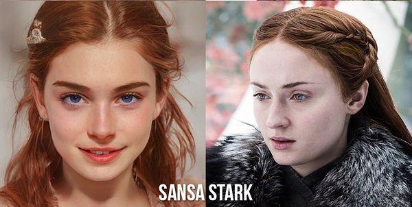 4. Joffrey'den çekmediği kalmayan Sansa Stark: