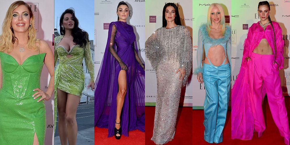Ünlülerin Elle Style Awards'da Şıklık Yarışı: Rüküş mü? Şık mı?