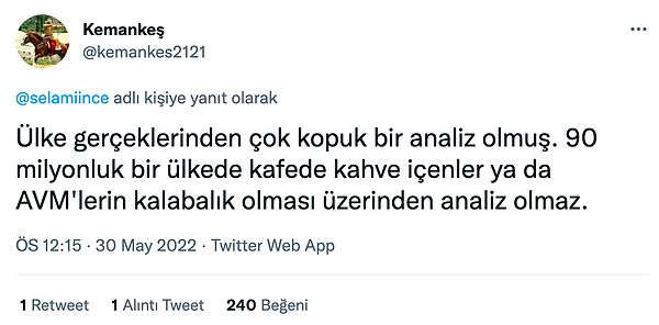 Ülkenin büyüklüğü ve metropollerin kalabalık olması da önemli tabii...