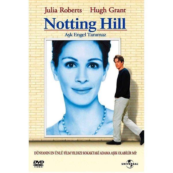 8. Notting Hill / Aşk Engel Tanımaz (1999) - IMDb: 7.2
