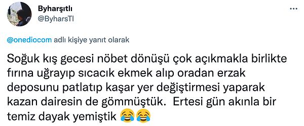 10. Ne iyi gitmiştir ama o sıcak ekmek...