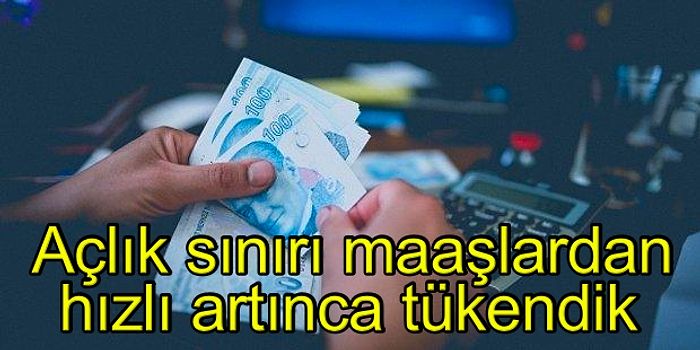 Borç Arttıkça Tükeniyoruz! Açlık Sınırının Altında Yaşayan Çalışanın Pastadan Aldığı Pay da Düşüyor