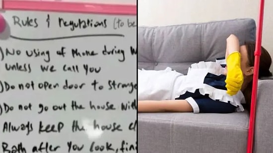 Ev Temizliğine Gelen Yardımcı İçin Kurallar Listesi Hazırlayan Kadın Tepki Çekti