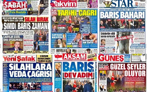 Erdoğan'ın konuşmasındaki sözkonusu skandal ifade, AKP'ye yakın medyada sansüre uğradı.