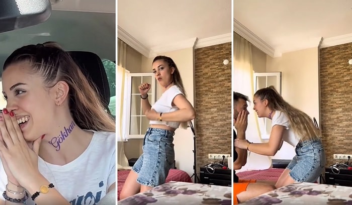 Kuaföre Diye Çıkıp Şah Damarına Kocasının Adını Yazdıran Kadın Kocasının Tepkisini Kaydetti