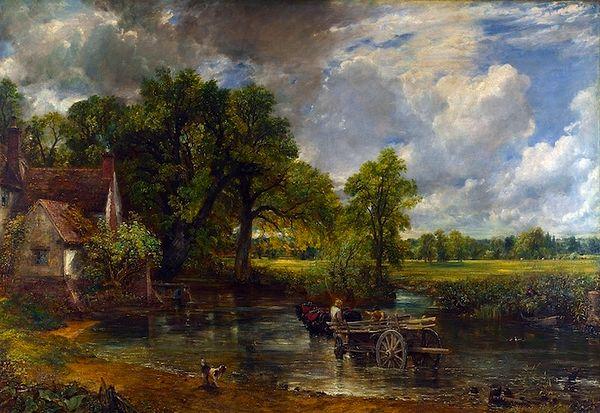 11. John Constable - Saman Arabası (1821)