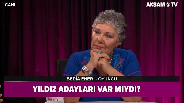 'Öyle sette kıyamet kopmuş gibi anlaşıldı ama bizim şahit olduğumuz hiçbir küslük ya da olay yoktu. Sadece iki farklı karakterlerdi onlar.' diye de ekledi.