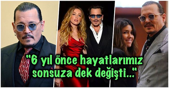 Amber Heard'e Açtığı Tazminat Davasını Alnının Teriyle Kazanan Johnny Depp'ten İlk Açıklama Geldi!