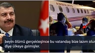 Fahrettin Koca'nın "Beyin Ölümü Gerçekleşen Hastayı Uçakla Almanya'dan Getirdik" Açıklaması Tepki Gördü
