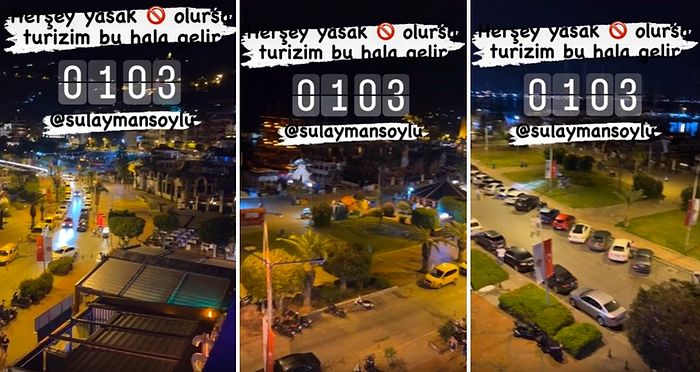 Türkiye Turizm Cenneti Olmaktan Çıkıyor mu? Alanya'da Saat 1'de Sokaklar Bomboş Kaldı!