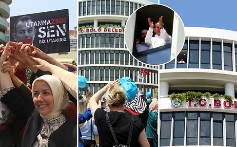 Tanju Özcan, Protestoculara Böyle Karşılık Verdi