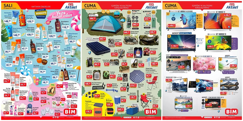 7 - 10 Haziran BİM Aktüel İndirim Kataloğu