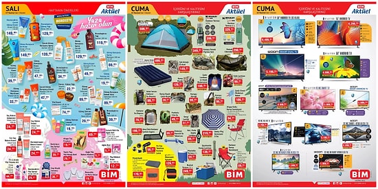 7 - 10 Haziran BİM Aktüel İndirim Kataloğu